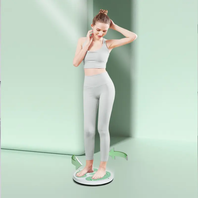 Twist Waist Disc Home Fitness Equipment - Segmented Twist Waist Disc for Women, Slim Waist and Belly Twister with Dual Pedals