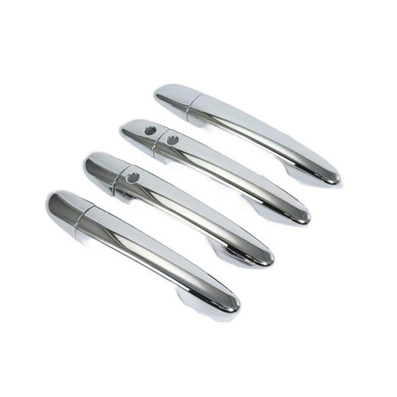 Product Introduction of 8Pcs Carbon Fiber Chrome Car Door Handle Frame Panel Cover Trim ABS Sticker Styling Accessories For Mazda 2 Demio 3 6 CX3 CX5 CX8 CX9 LHD & RHD 8