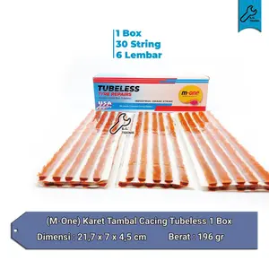 M-One USA MADE karet tambal cacing Tubeless OEM MONE Car Tire