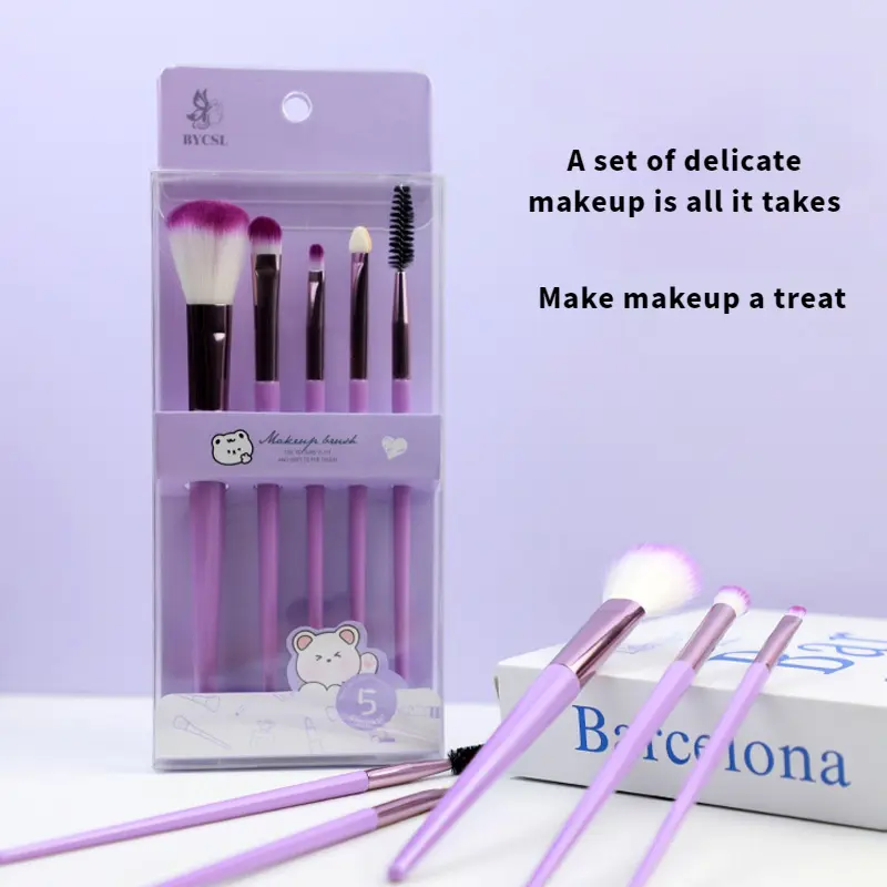 Complete Eye Shadow Brush Set for Perfect Eye Makeup