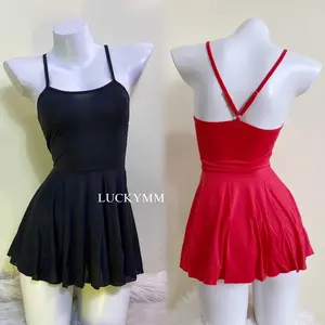 Luckymm Dress Spandex Baju Tidur Wanita Dewasa 297