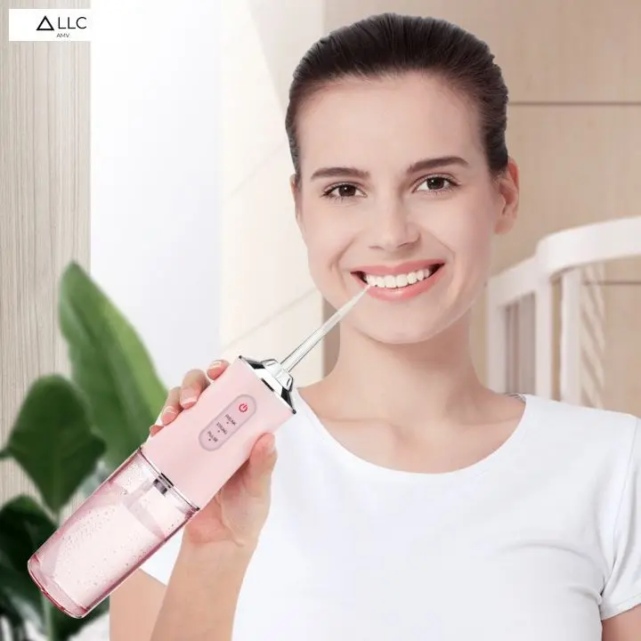 Máy Tăm Nước Cầm Tay Oral Irrigator - Tăm Nước Vệ Sinh Răng Miệng Hàng Chính Hãng Tiện Dụng Cho Gia Đình 1