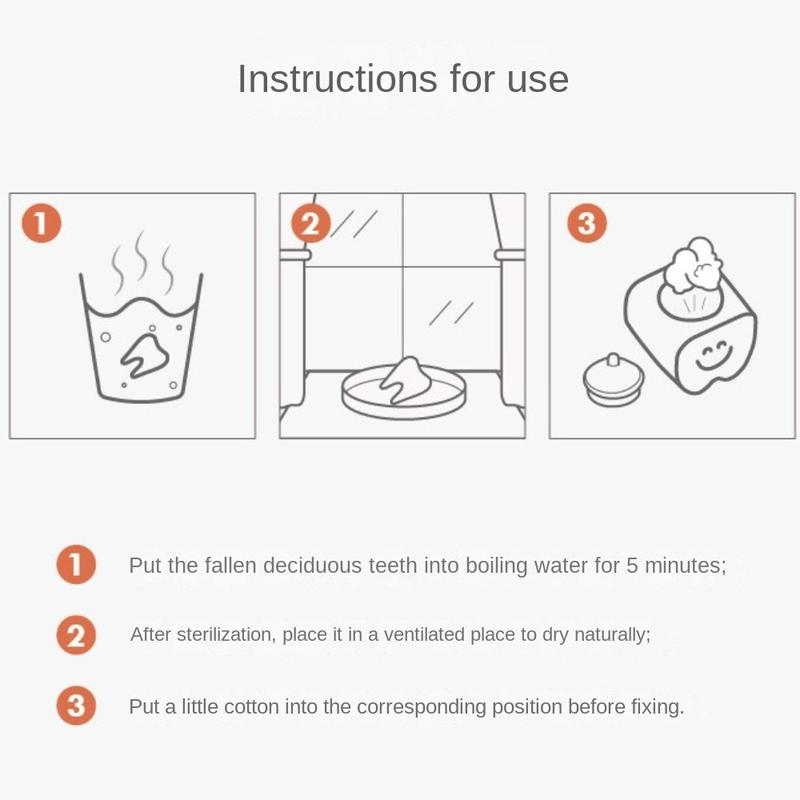 Product Introduction of Keepsake Wooden Baby Tooth Box Cartoon Hair Collection Milk Teeth Organizer Cute Kid Cute Gifts Breast Teeth Case Kid 12