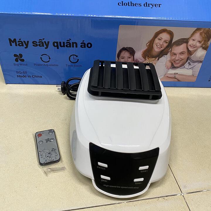Củ máy sấy quần áo kèm điều khiển từ xa
