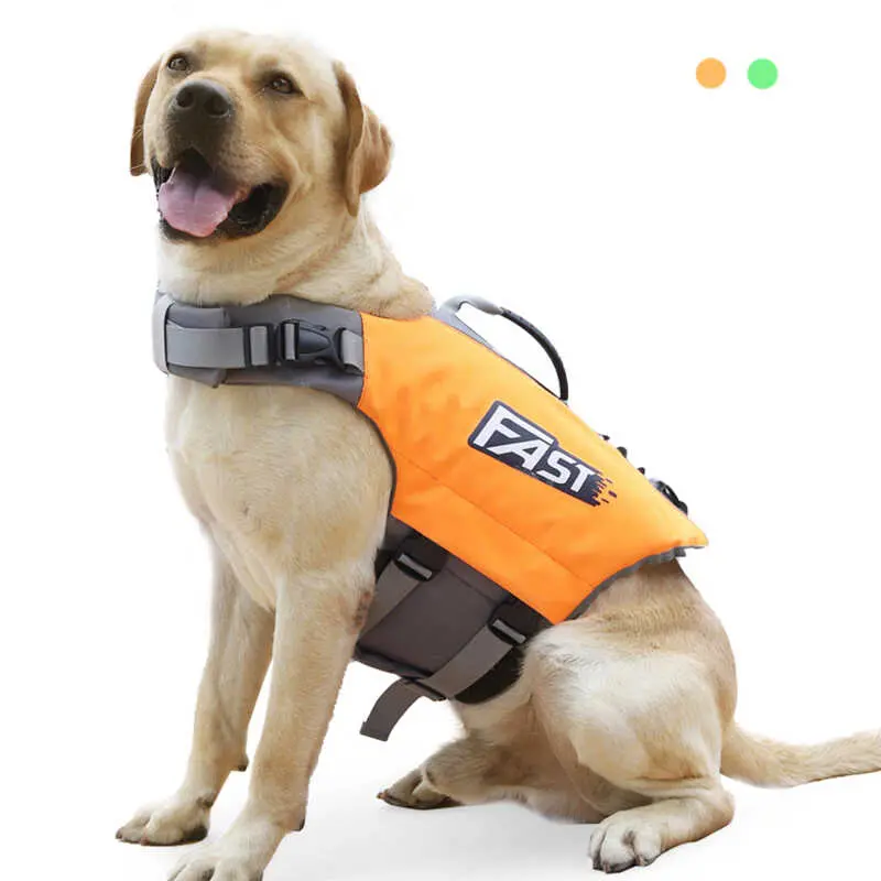 Pet Swimming Jacket Safety for Summer Fashion Adjustable Reflective in Pool or Surfing Drifting Dog Life Vest