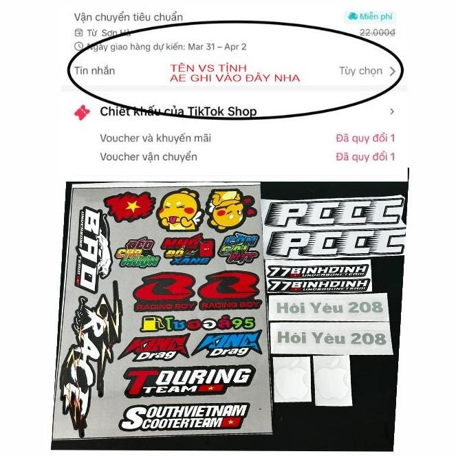 COMBO icon DKT F2 gồm 5 món : 1 tấm icon dkt f2 - 2 tem tỉnh - 2 táo trắng - 2 tem tên - 2 chữ pccc