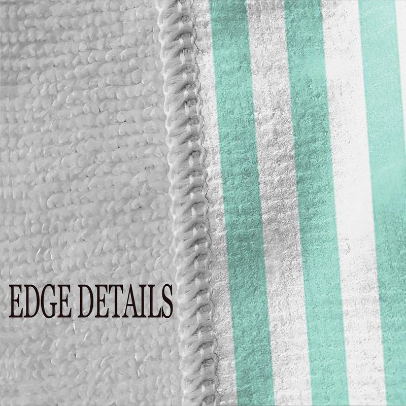 Product Introduction of Striped Pattern Beach Towel, 1 Count Soft Absorbent Towel, Large Beach Towel for Women & Men, Household Textiles for Home Beach Vacation 2