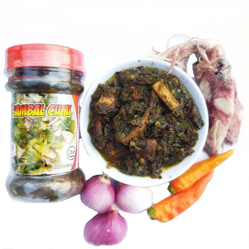 Sambal Cumi Cabe Ijo 150gr Organik Attin Food