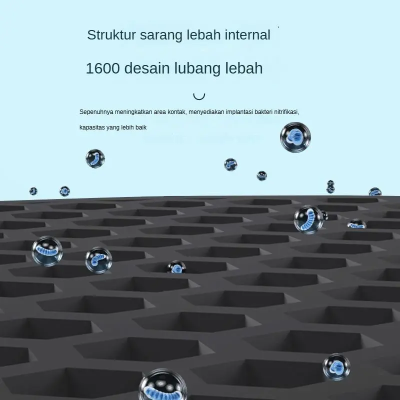 Magic Water Purifier Aquarium Aktiv Karbon Air Pump Filter Media untuk Menghilangkan Air Kuning dan Bau Karbon Selular sebagai Bahan Filter untuk Pemurnian Air 2