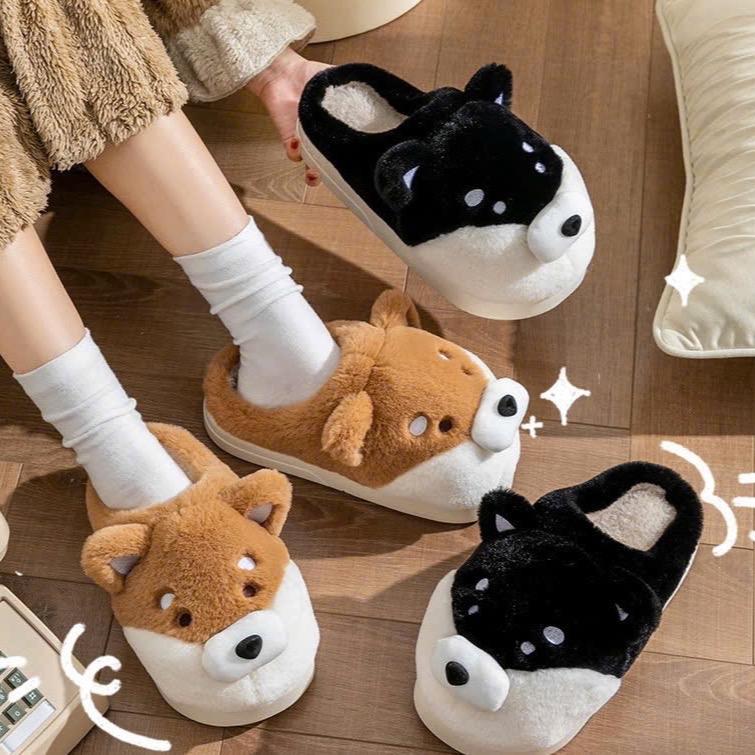 Dép chó siba siêu dễ thương 1