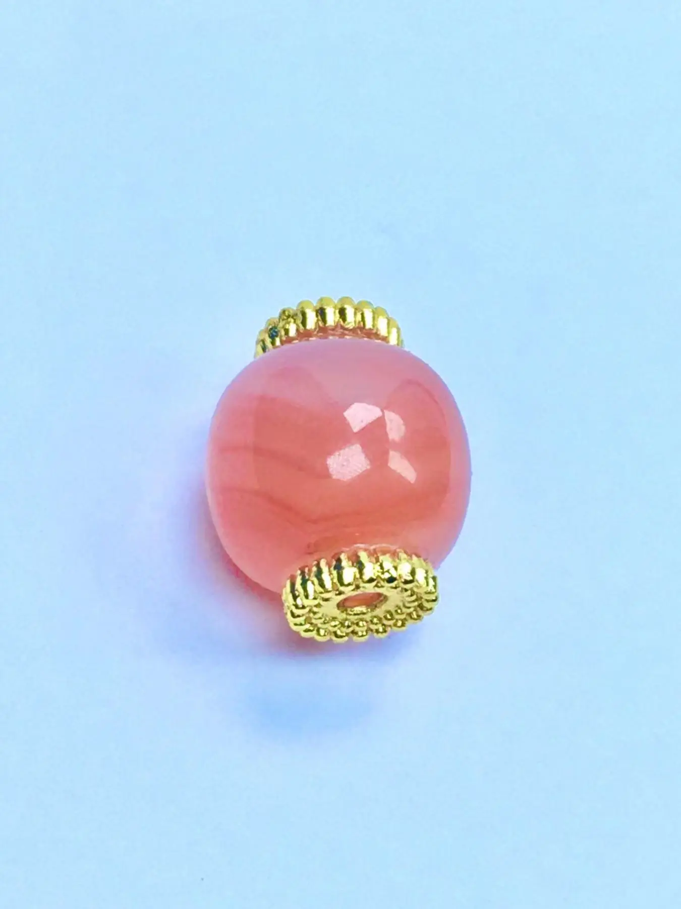 Random Color Natural Agate Bead, Fashionable DIY Jewelry Accessories for Necklace, Earrings, Phone Chain, Bag Charm, Car Hanging