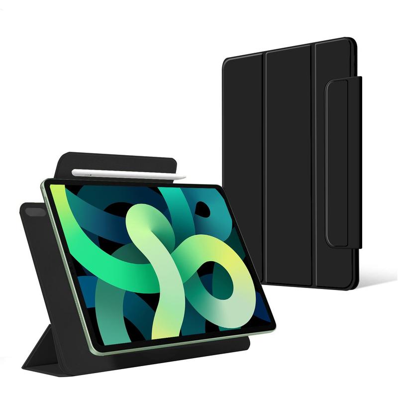 Magnetic Tablet Protective Case, 1 Count Solid Color Magnetic Case with Auto Sleep/wake Function, Slim Tablet Cover Cases Compatible with iPad 2