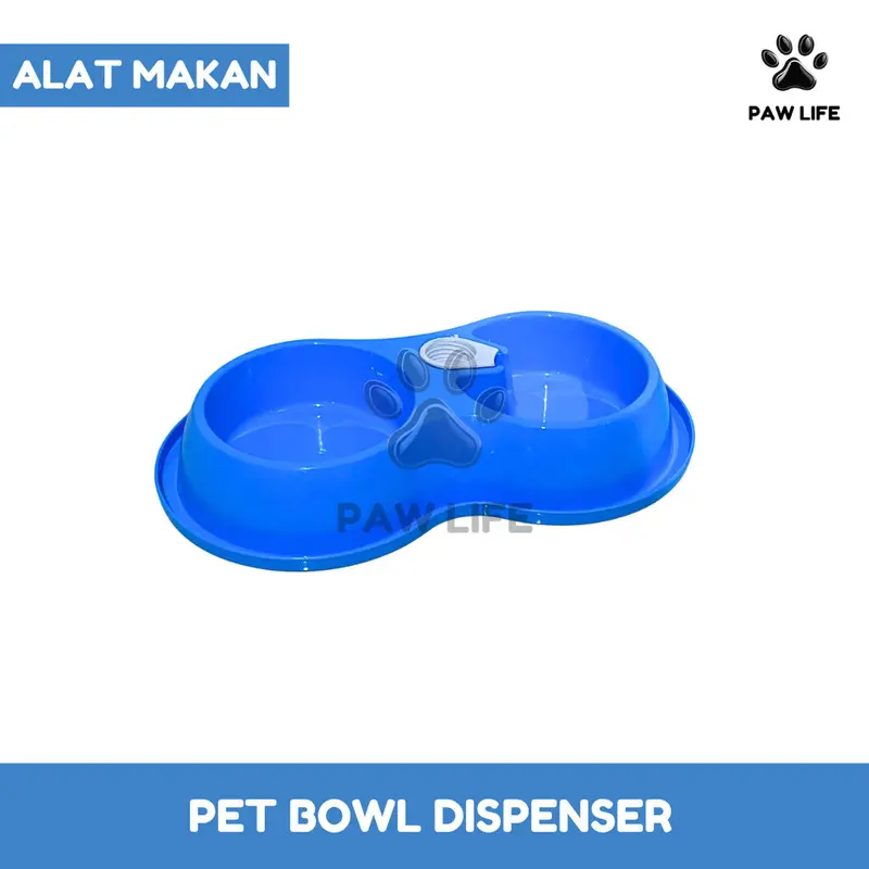 PL Pet Food Dispenser Tempat Makan Minum Otomatis Kucing Anjing 5