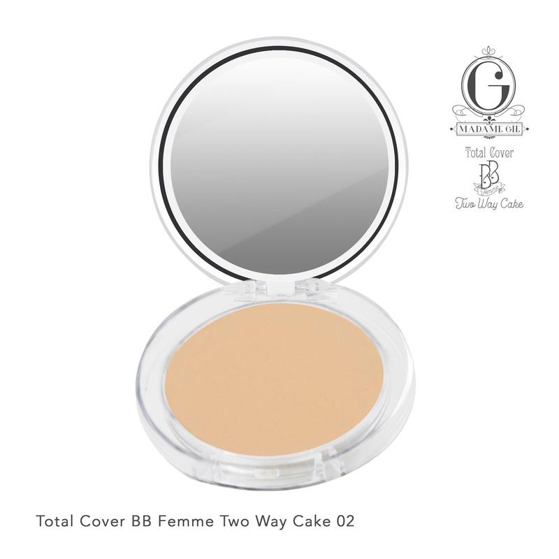 Madame Gie Total Cover BB Two Way Cake - Bedak Padat 2