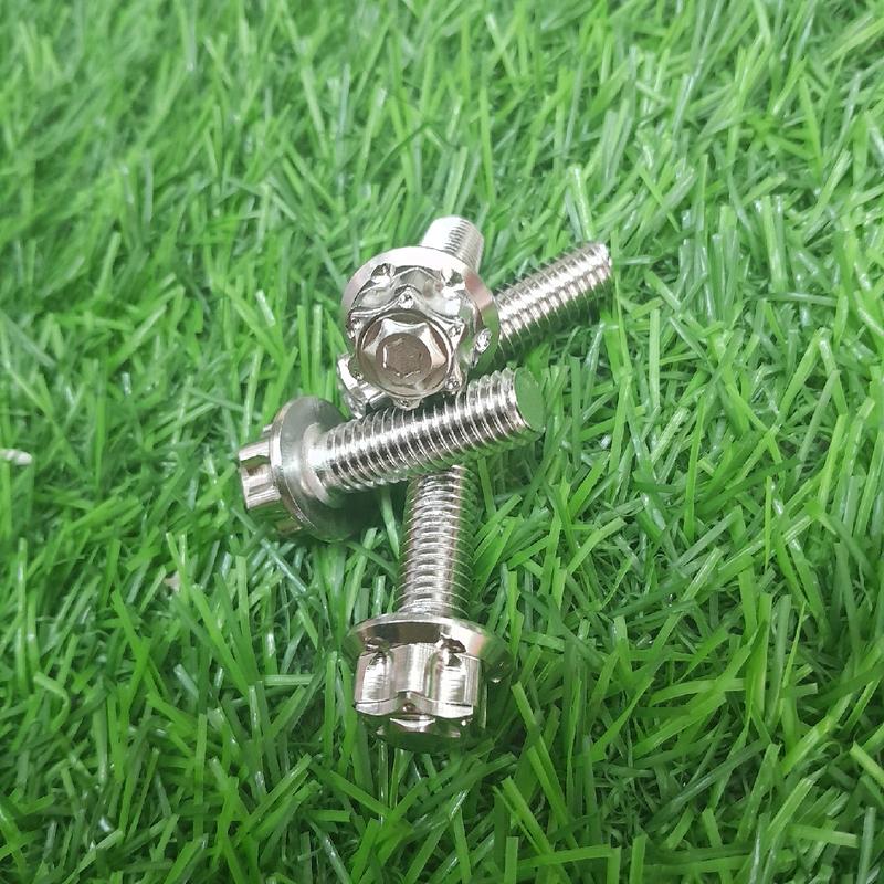 Ốc Gác Chân Sau Inox 304 ( Fu Led. Ex .Win .Sonic .Raider .Satria )