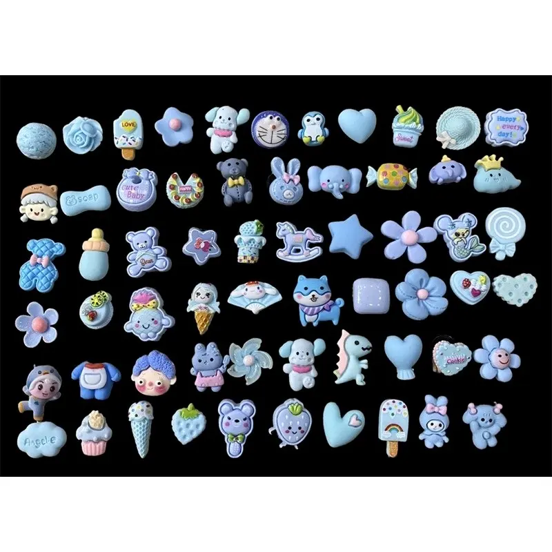 Combo Set 10-15-20 charm,sticker 3D theo màu sắc gắn dép sục,dép cá sấu siêu xinh!! 3