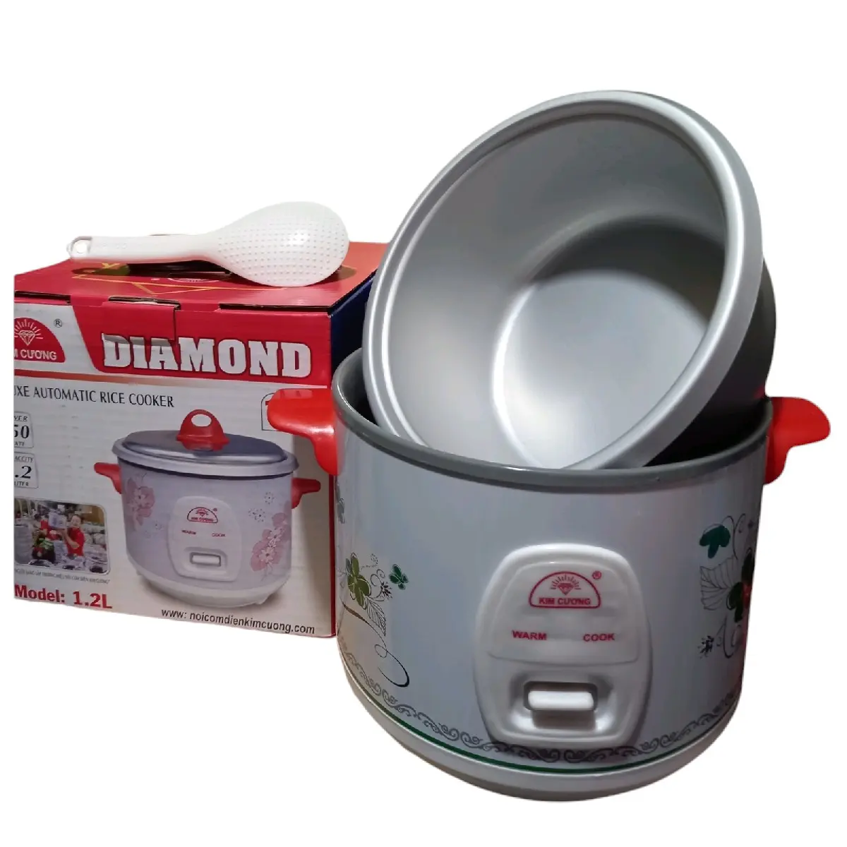 nồi cơm điện kim cương .nồi dung tích 1.5L