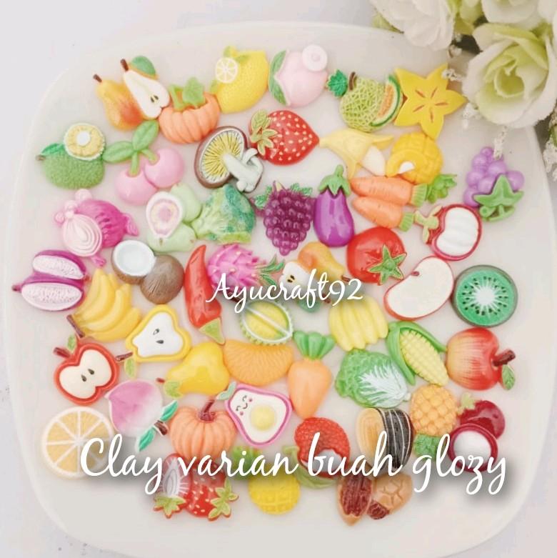 clay/resin buah glozy 0