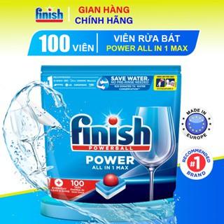 Viên rửa chén bát Finish All In One túi 100 viên 4