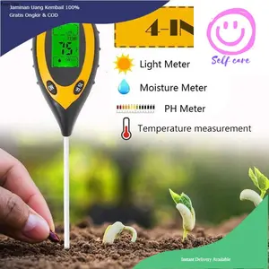 YIERYI Pengukur Temperatur dan Kelembapan Tanah Soil PH - TPH01803 Suhu