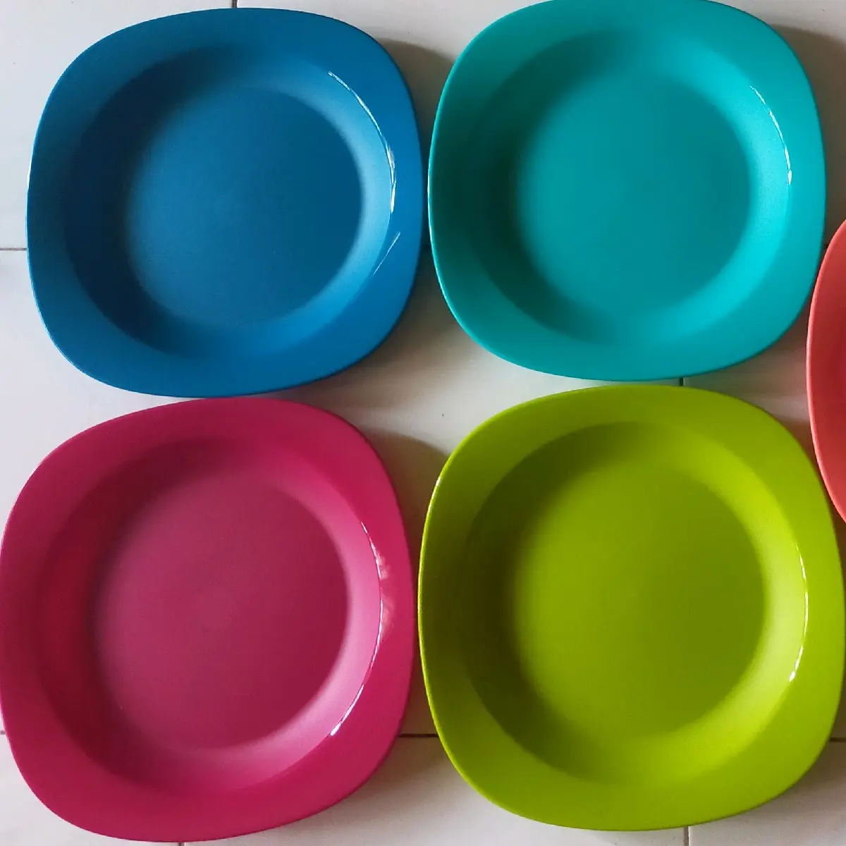blossom plate tupperware