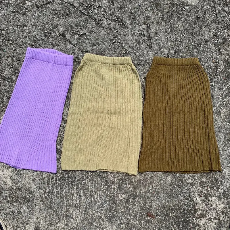 Rok anak umur 9-12 tahun sekolah Polos Fashion 1