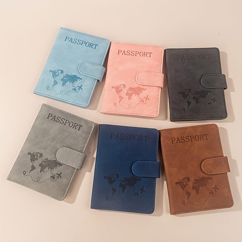  Sách Passport Du Lịch Đa Chức Năng Chống RFID Có Ngăn Đựng Thẻ Ví Ngăn Đựng Thẻ ID Làm Bằng Chất Liệu PU Da Tổng Hợp In Họa Tiết Kỳ Nghỉ Thường Ngày Phù Hợp Với Các Vật Dụng Hàng Ngày Bao Gồm 1 Khe Cắm Tiền Xu Và 2 Khe Cắm Thẻ SIM 