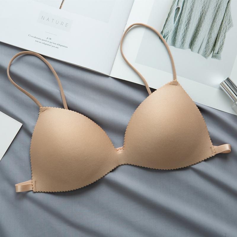 Product Introduction of Áo Ngực Độn Cho Nữ, Màu Trơn Thiết Kế Cổ Chữ V Xẻ Sâu, Đồ Lót Gợi Cảm, Thích Hợp Mặc Hàng Ngày 31