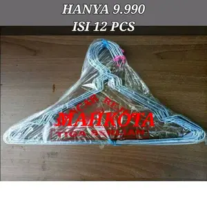 Hanger Baju Kawat Hanger dewasa 12 PCS