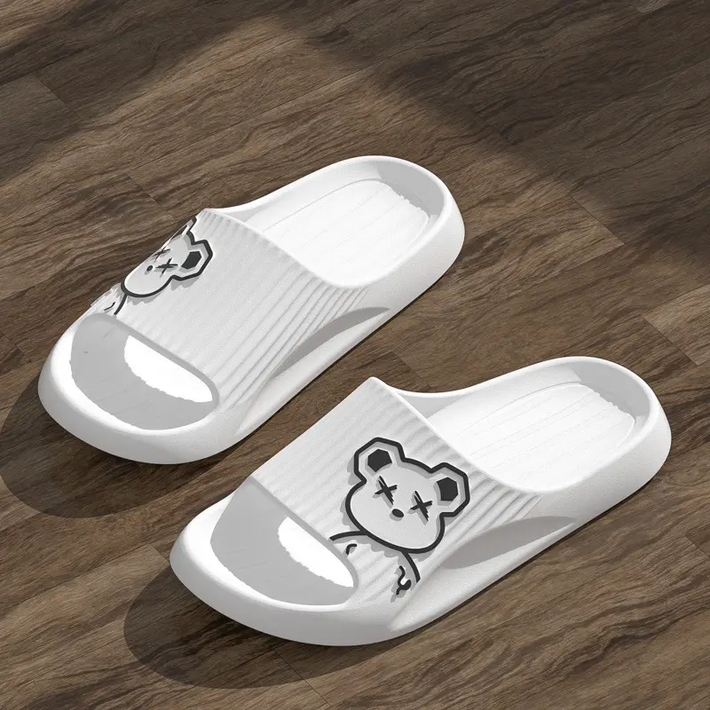 Sandal musim panas untuk lelaki dan wanita, baru, dalaman, rumah, ringan, bisu, tapak lembut, bilik mandi, pancuran mandian, selipar tidak licin