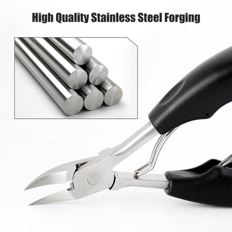 Product Introduction of Stainless Steel Nail Cuticle Scissors Eagle Beak Pliers Nail Clipper Dead Skin Remover Manicure Pedicure Tools 14