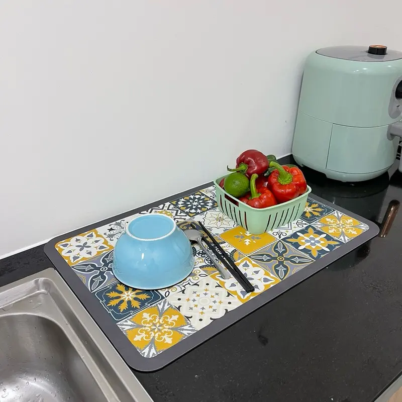 Thảm lót silicon 40*60 kệ bồn nước 3
