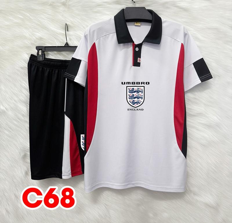 C68 - Bộ Quần Áo Bóng Đá Thể Thao cao cấp logo thêu  -  Long Thanh Top Sport