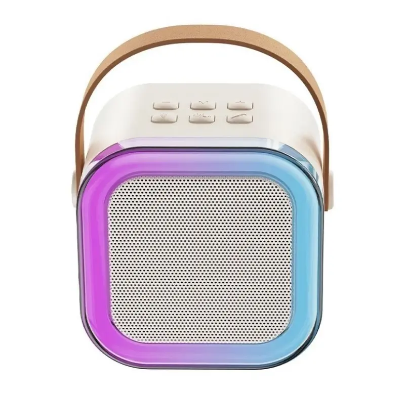 ( LOẠI 1+) Loa và micro Bluetooth K12 phổ biến tích hợp phát sóng trực tiếp ngoài trời karaoke tại nhà có micro Loa Bluetooth Loa và micrô Bluetooth K12 Củ Loa 3