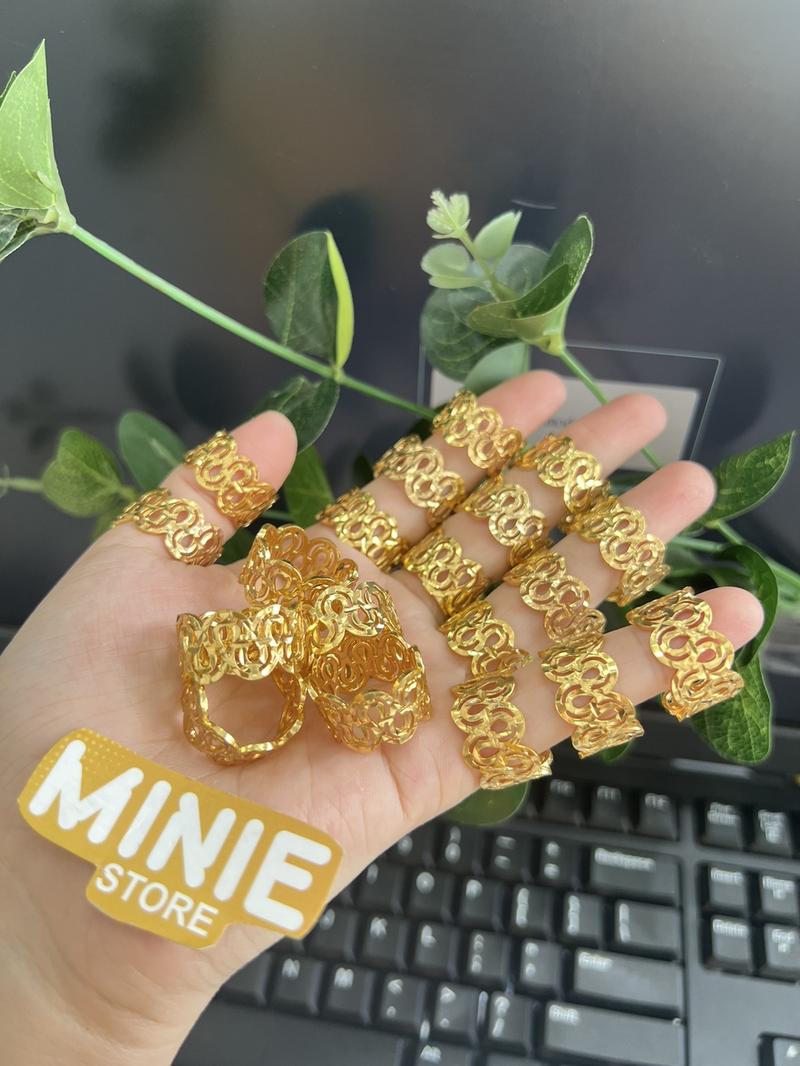 Product Introduction of Nhẫn dành chi nữ chạm máy gợn sóng mẫu mới...dongdo 2