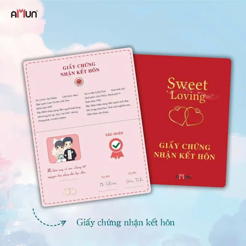 Sách - Vợ ngọt - Full quà Bookmark, postcard , giấy kết hôn - Truyện  ngôn tình - Giảo Xuân Bính 7