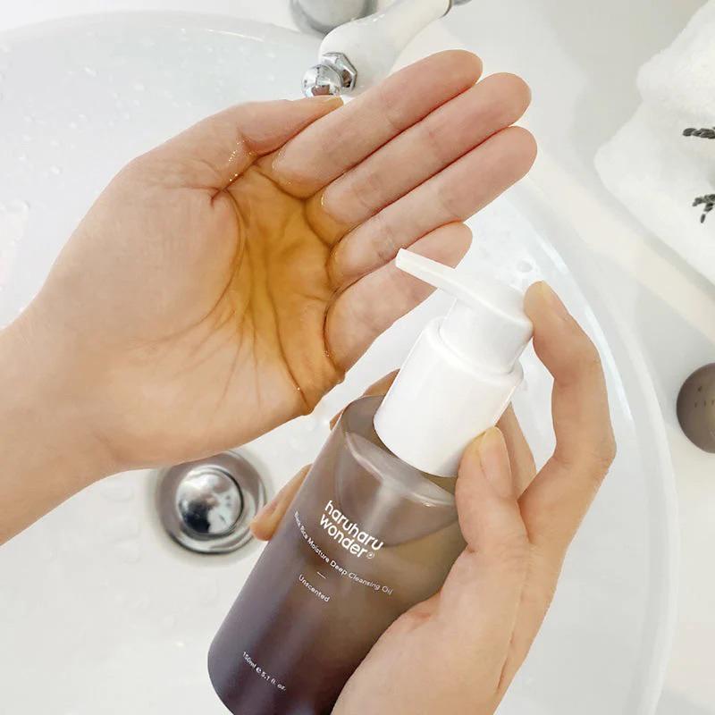 Product Introduction of Haruharu Wonder Black Rice Moisture Deep Cleansing Oil by Skincarebudmnl Makeup Makeup Remover Moisturizer Hydrating 18