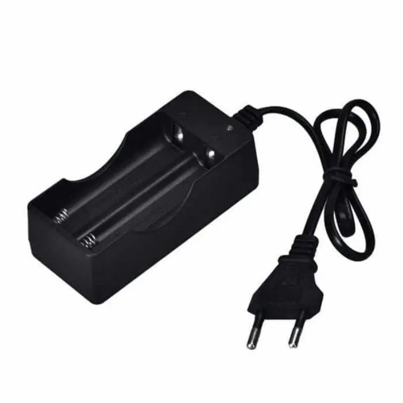 GH Dekstop Batre 18650 Recharger Batery 18650 2in1 Charger Batre 2 Slot 3