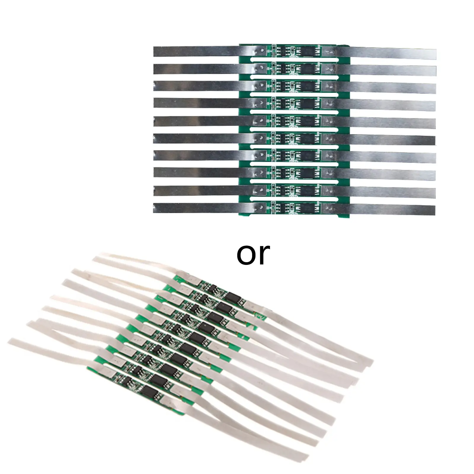 BMS 18650, 10 ชิ้น, 1S, 3.7V, 3A, Li-Ion ลิเธียม, พร้อมการเชื่อมนิกเกิล, สำหรับบอร์ดป้องกัน, เหมาะสำหรับพลังงานเดี่ยว, Ba