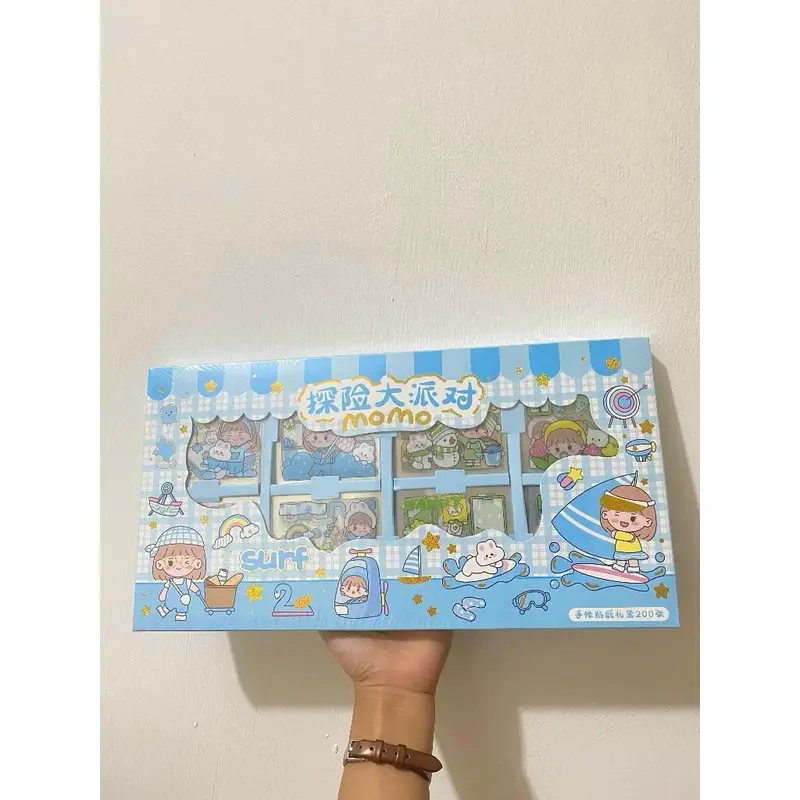 Sticker Momo Isi 200 Lembar Murah Stiker momo Waterproof Sticker Murah Stiker Lucu Stiker Journal 8