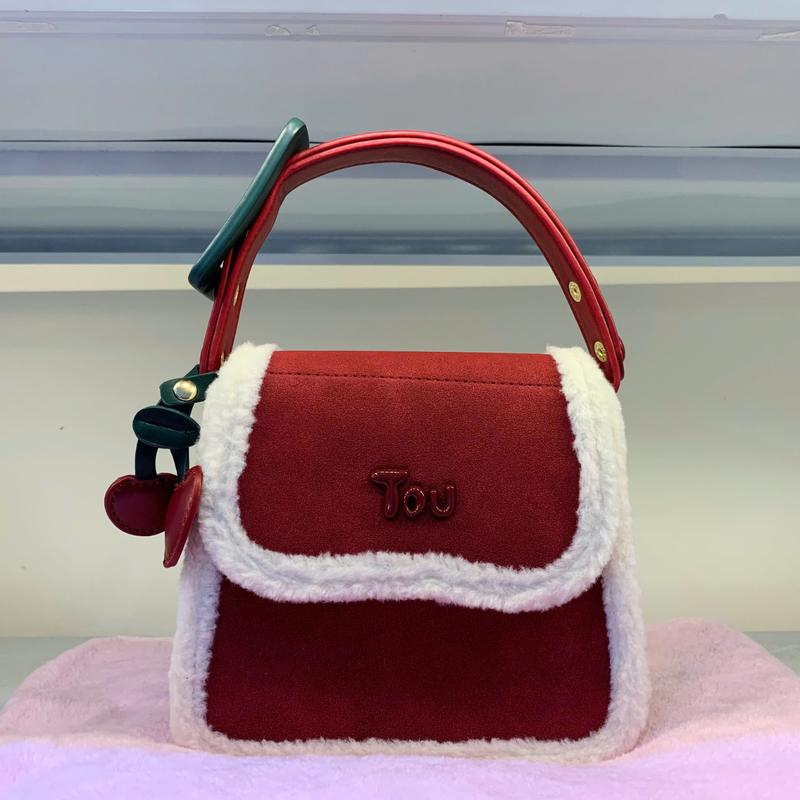[Kèm charm] Túi thiết kế mới dịp giáng sinh T334 Bag Nữ cầm tay/đeo vai/đeo chéo 1