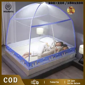 KELAMBU JUMBO KELAMBU LIPAT CANTIK KELAMBU GANTUNG SUPER JUMBO TEMPAT TIDUR DEWASA KING kelambu lipat dewasa 200x220/180x200 jumbo/ NYAMUK kelambu anti nyamuk tebal jumbo kelambu tenda jumbo gratis ongkir klambu nyamuk murah