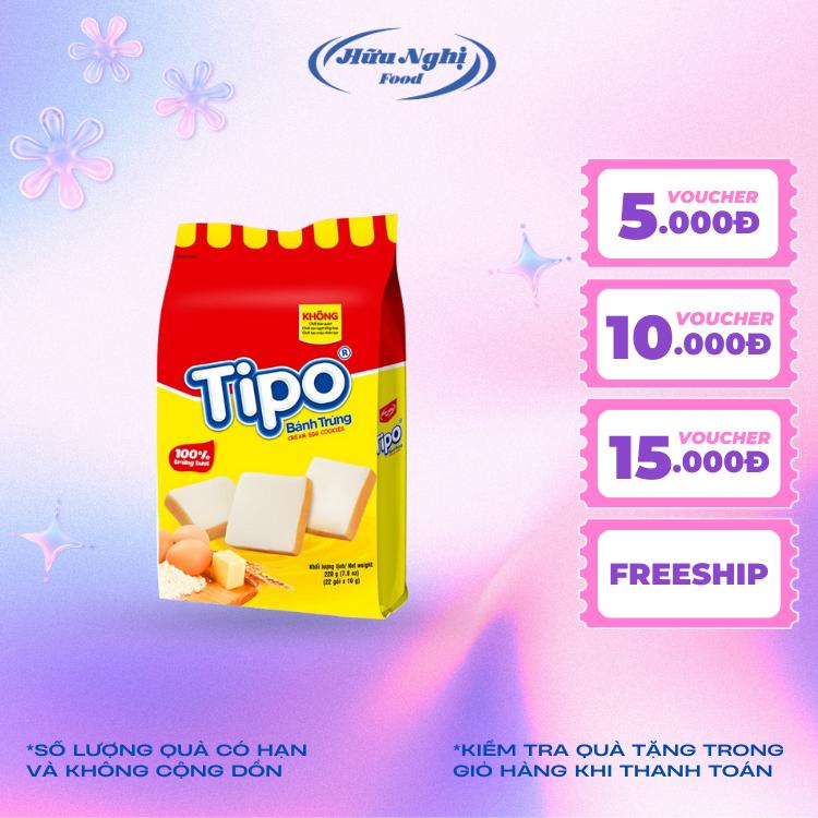 Bánh Tipo Trứng Nướng Vị Sữa Hữu Nghị 220g