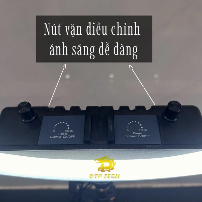 (HỎA TỐC HCM) Đèn LIVESTREAM HQ 18 45cm, Đèn Hỗ Trợ Ánh Sáng Livestream, Làm Spa, Phun Xăm, Chụp Ảnh ( BH 2 NĂM) 4