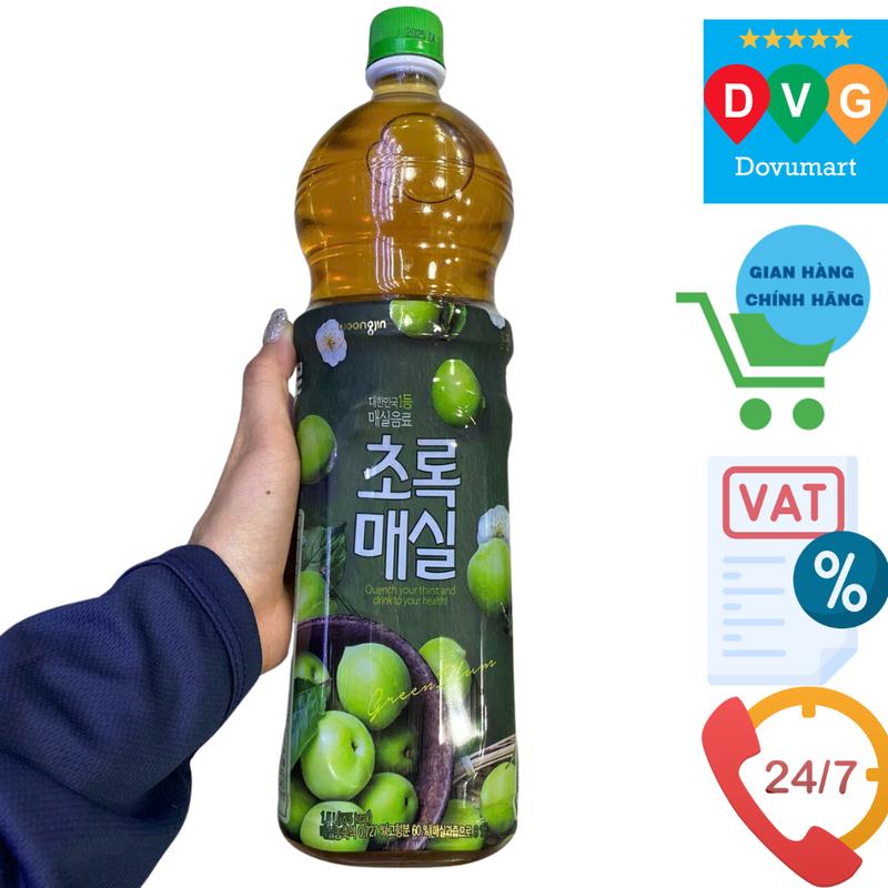 Product Introduction of Nước Mận Xanh Woongjin Hàn Quốc Chai 1.5L 3