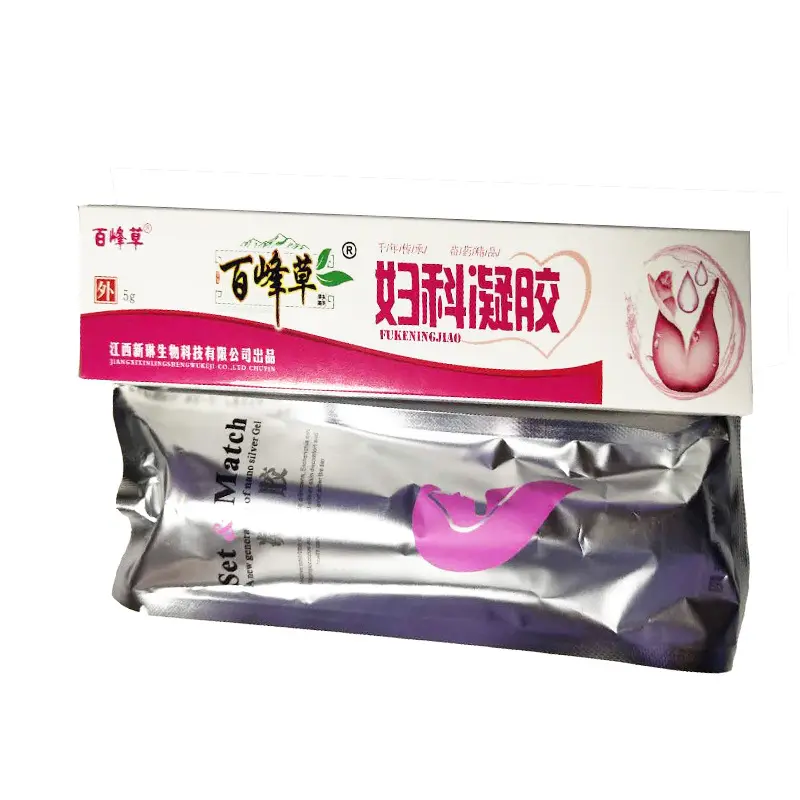 Baifeng Grass Gynecological Gel Women's Private Parts Care Cleaning Gel 5 Pack Comfort