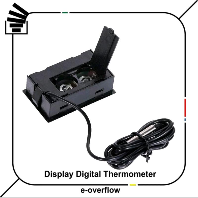 Digital Display Temperatur with Probe Sensor Thermometer 4