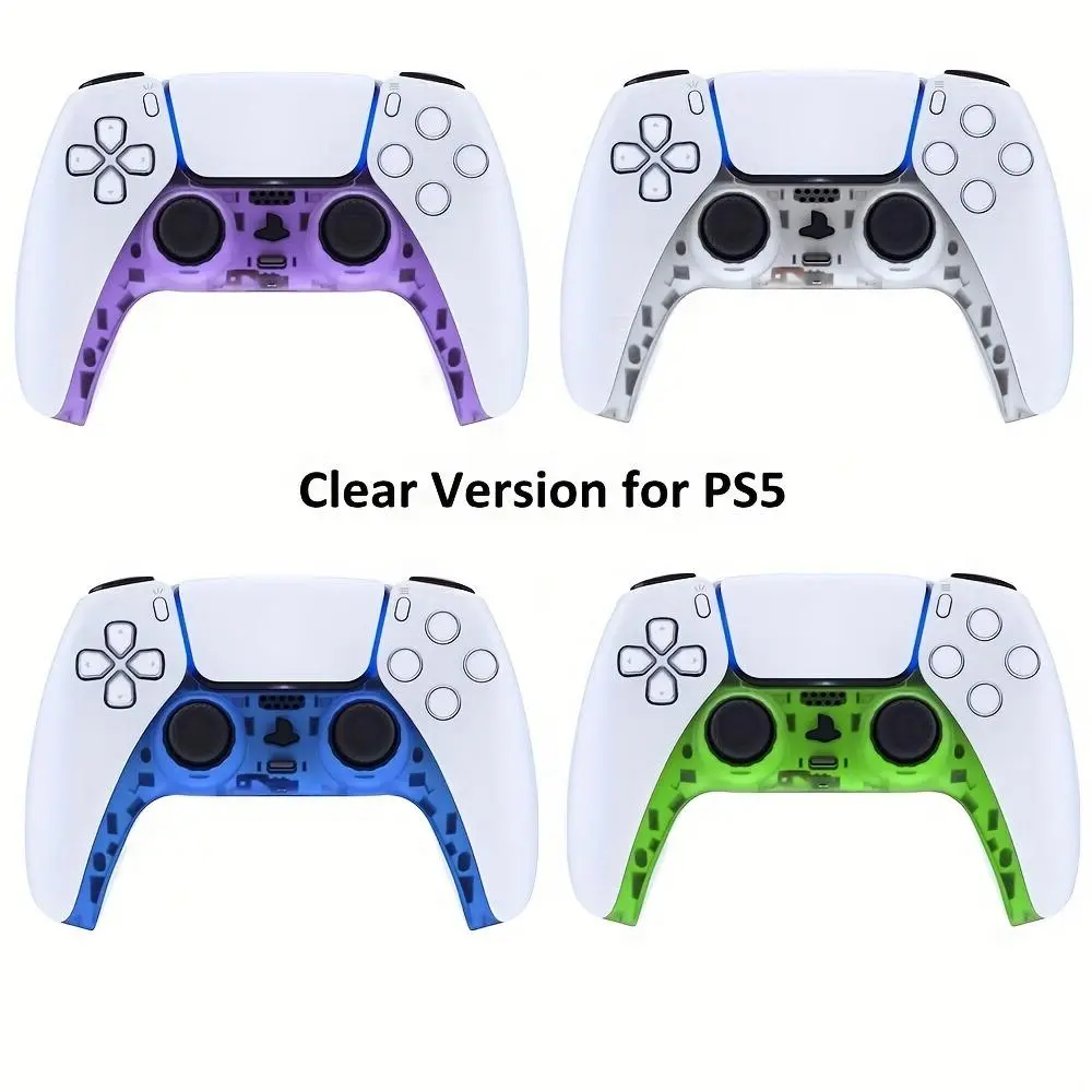 Replacement Decorative Trim Case for PS5 Controller, DIY Decorative Trim Cover, Console Accessories for PS5 Controller