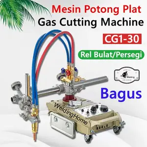 Gas Cutting Machine CG1-30 Mesin Las Potong Rel Rail Hole Plat CG1 30