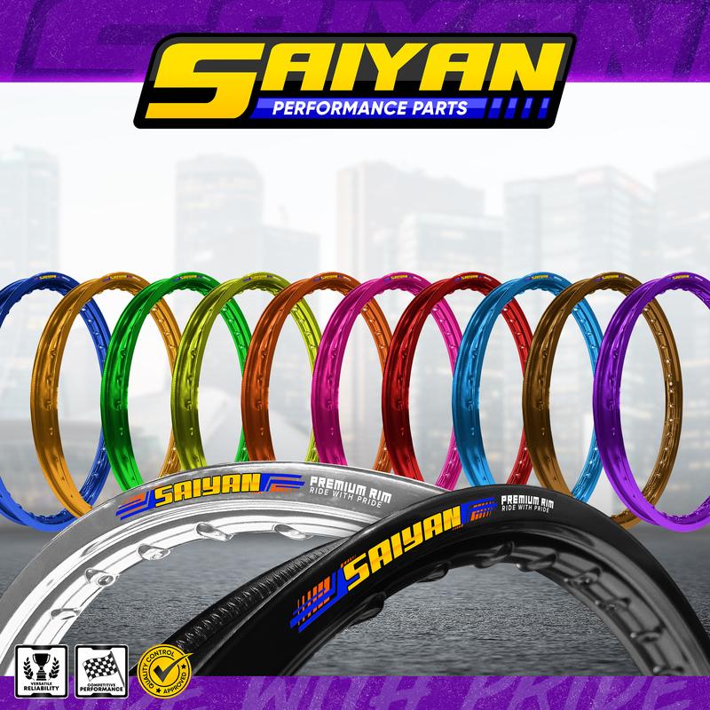 SAIYAN PREMIUM ALLOY RIM - BROKEN SIZE 1.2 & 1.4 (2PCS/SET) - TikTok ...